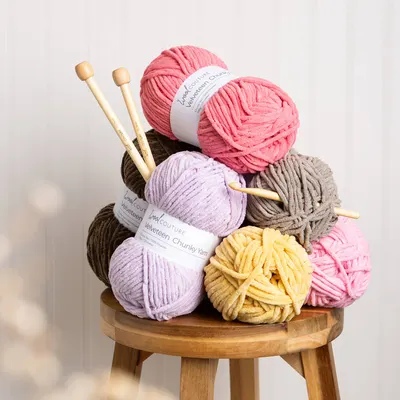 Velveteen Chunky Yarn 100g Ball