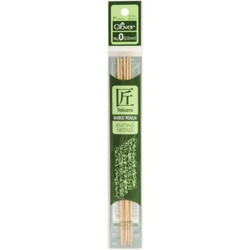 Takumi Bamboo DPN - 2.0mm US0