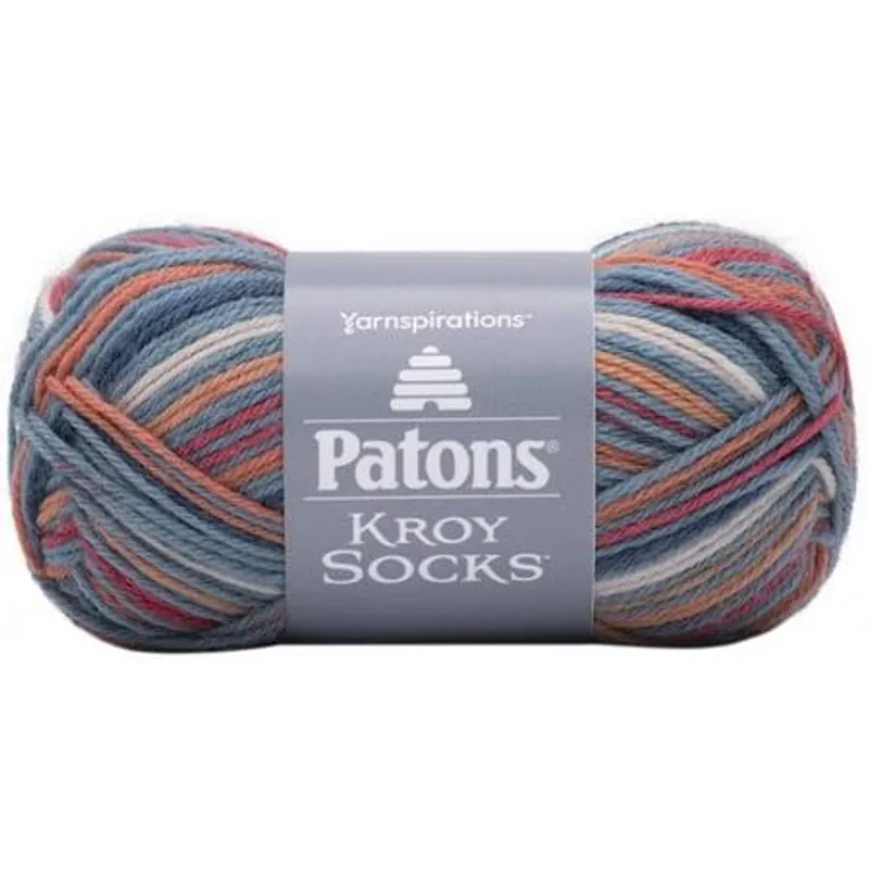 PATONS Kroy Socks Yarn-Seventies Stripes