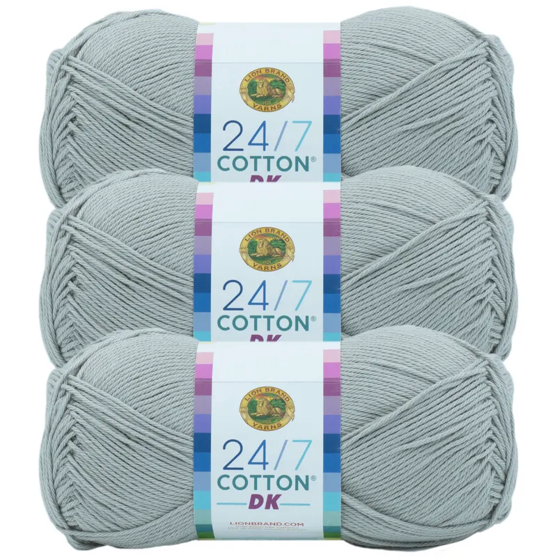 Lion Brand Yarn 24/7 Cotton DK